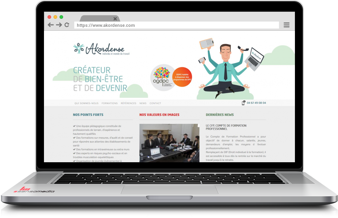 Site web officiel Organisme de formation