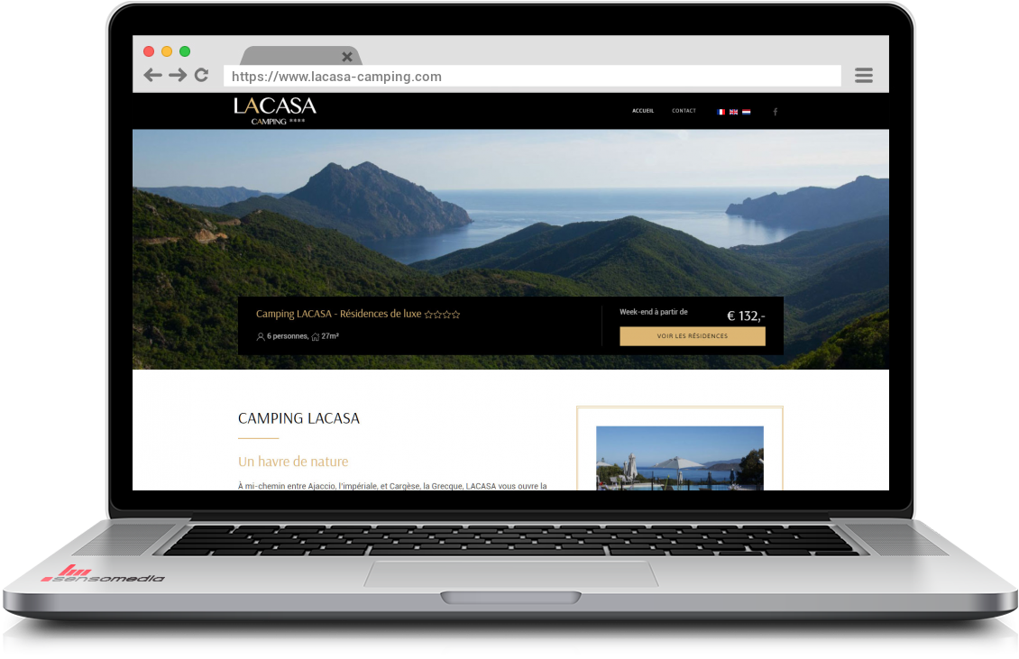 Site web officiel Camping en Corse du Sud