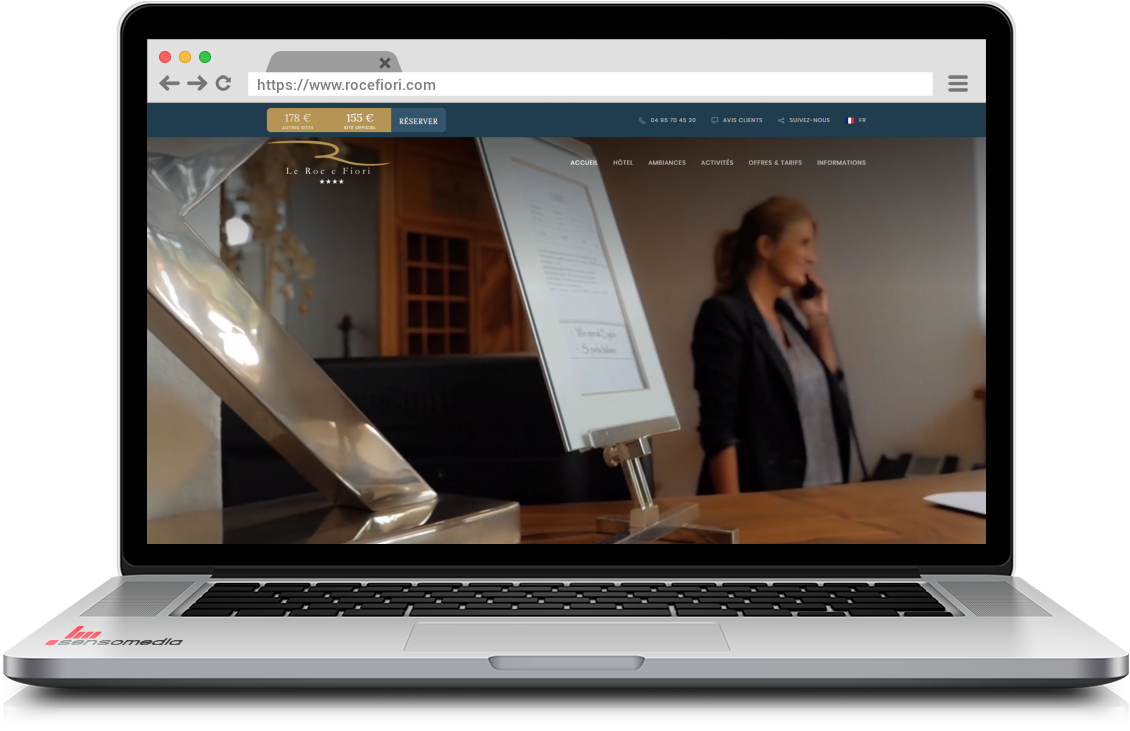Site web officiel Hôtel de charme à Porto Vecchio