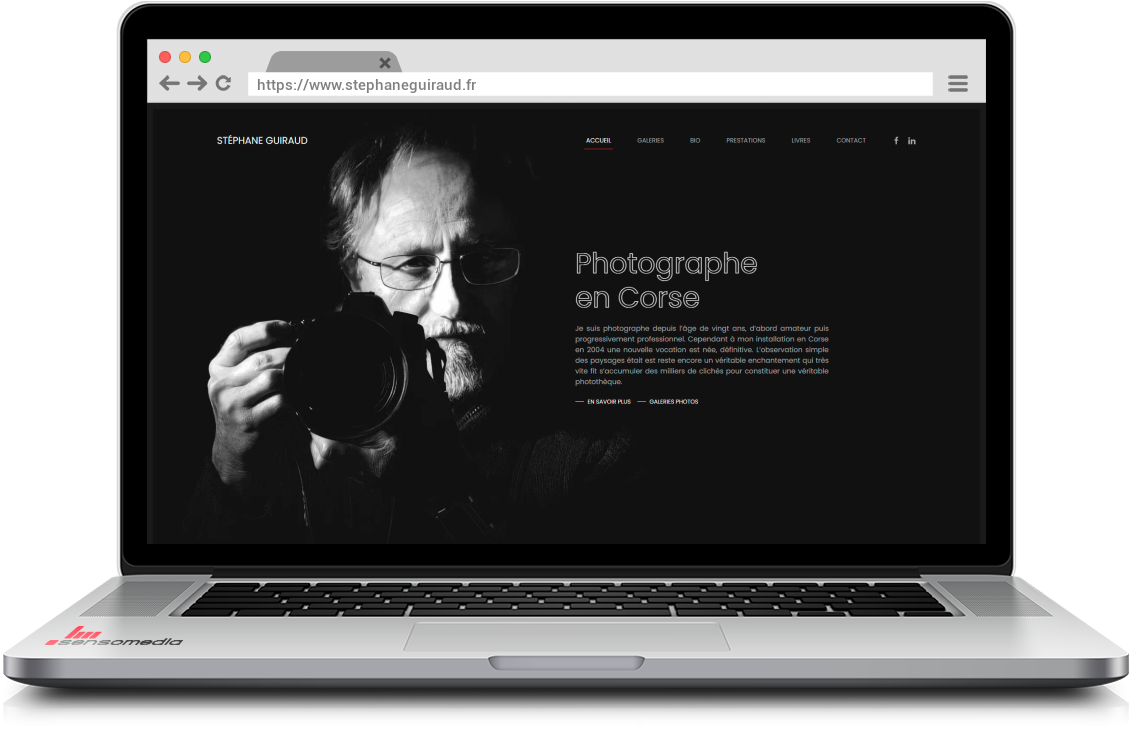 Site web officiel Photographe en Corse