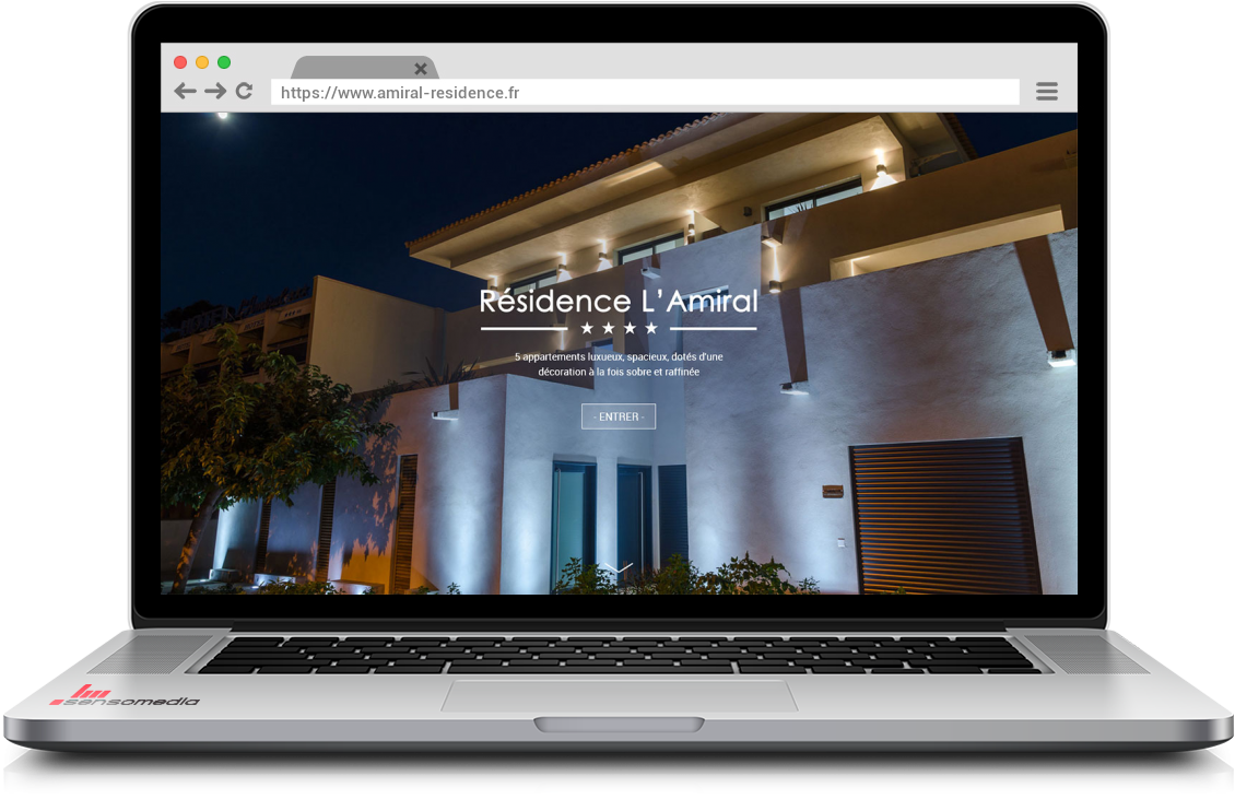 Site web officiel Location d'appartements de luxe, Ile Rousse