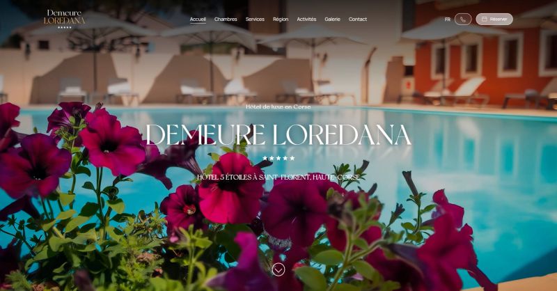 Hôtel de luxe en Corse
