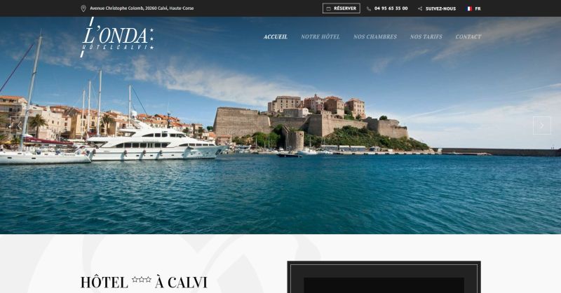 Hôtel à Calvi