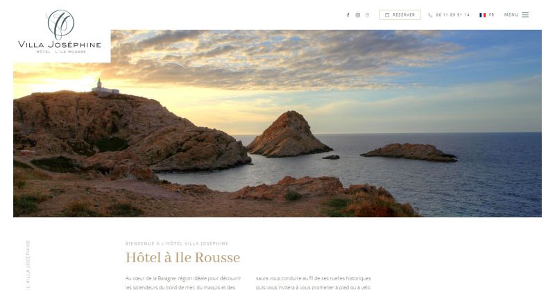 Hôtel à Ile Rousse