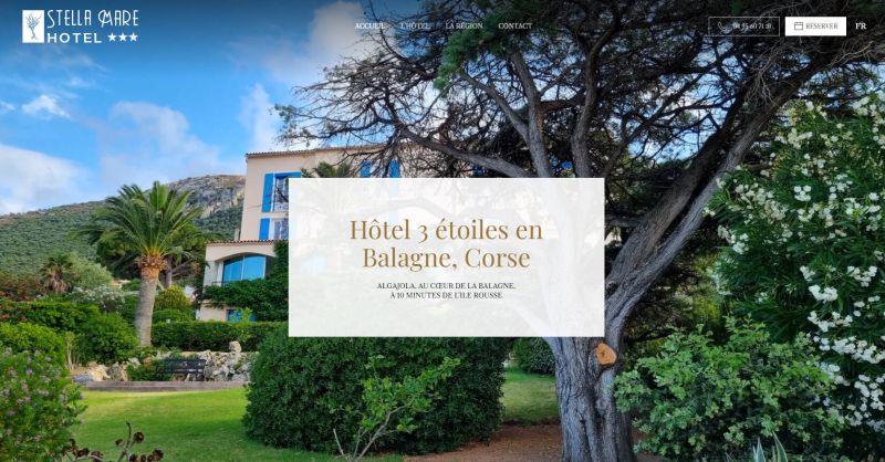 Hôtel à Algajola, Corse