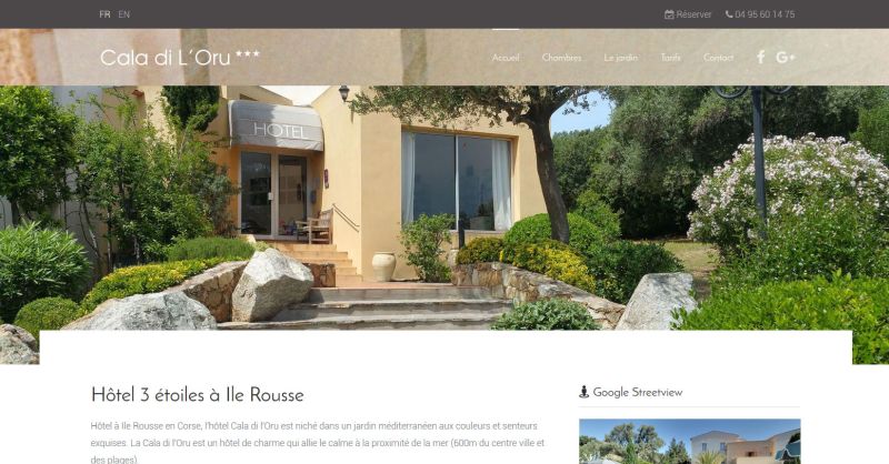 Hôtel à Ile Rousse Corse
