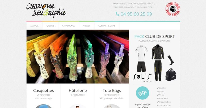Sérigraphie, impression textile