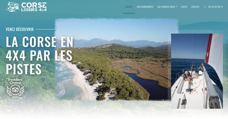 Randonnées 4x4 en Corse