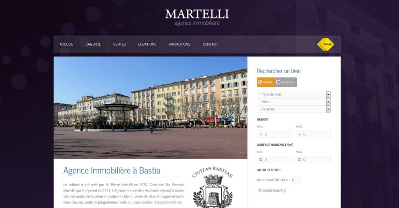 Agence Immobilière à Bastia