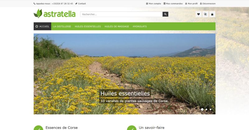 Huiles essentielles corses