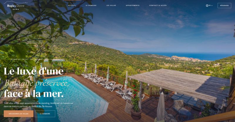 Villas et appartements de vacances en Corse
