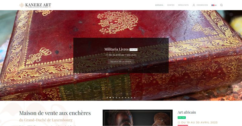Maison de vente aux enchères à Luxembourg