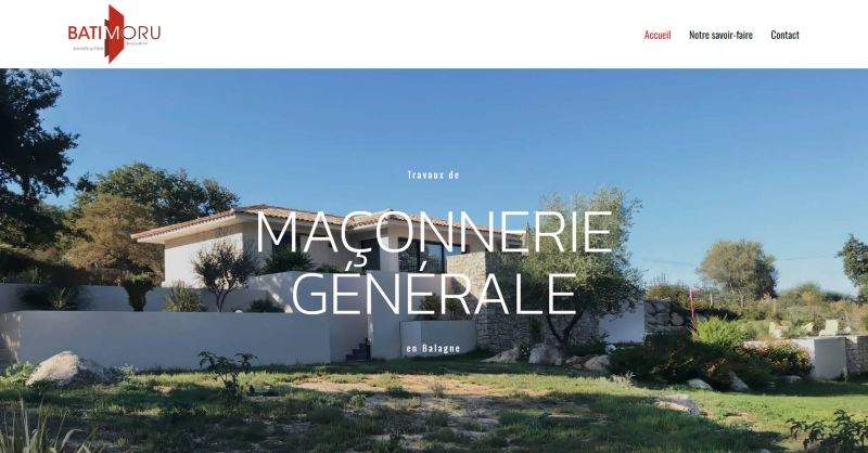 Entreprise de bâtiment en Balagne