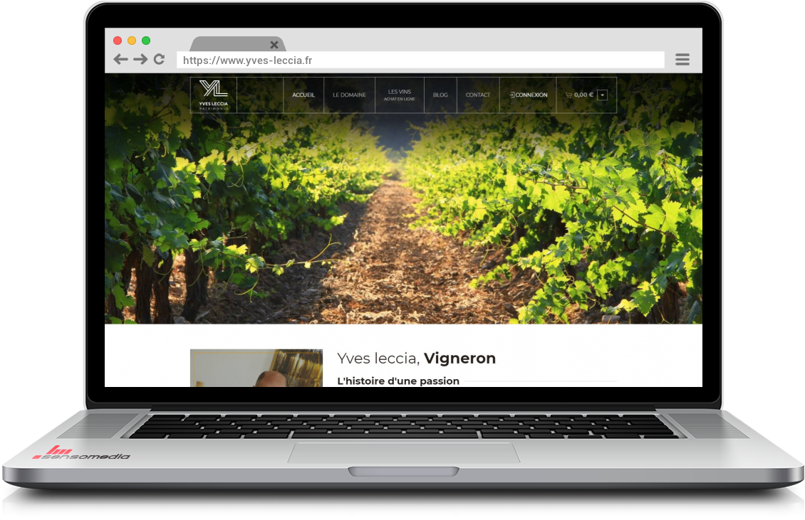 Site web officiel Vigneron et œnologue en Corse