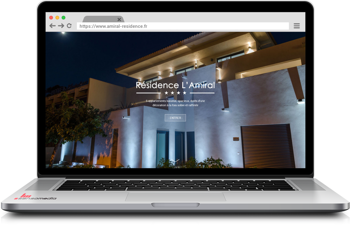 Site web officiel Location d'appartements de luxe, Ile Rousse
