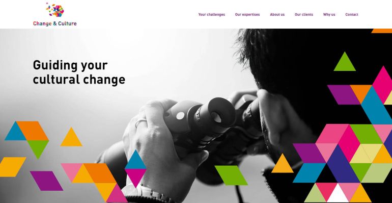 Création du site web Change & Culture