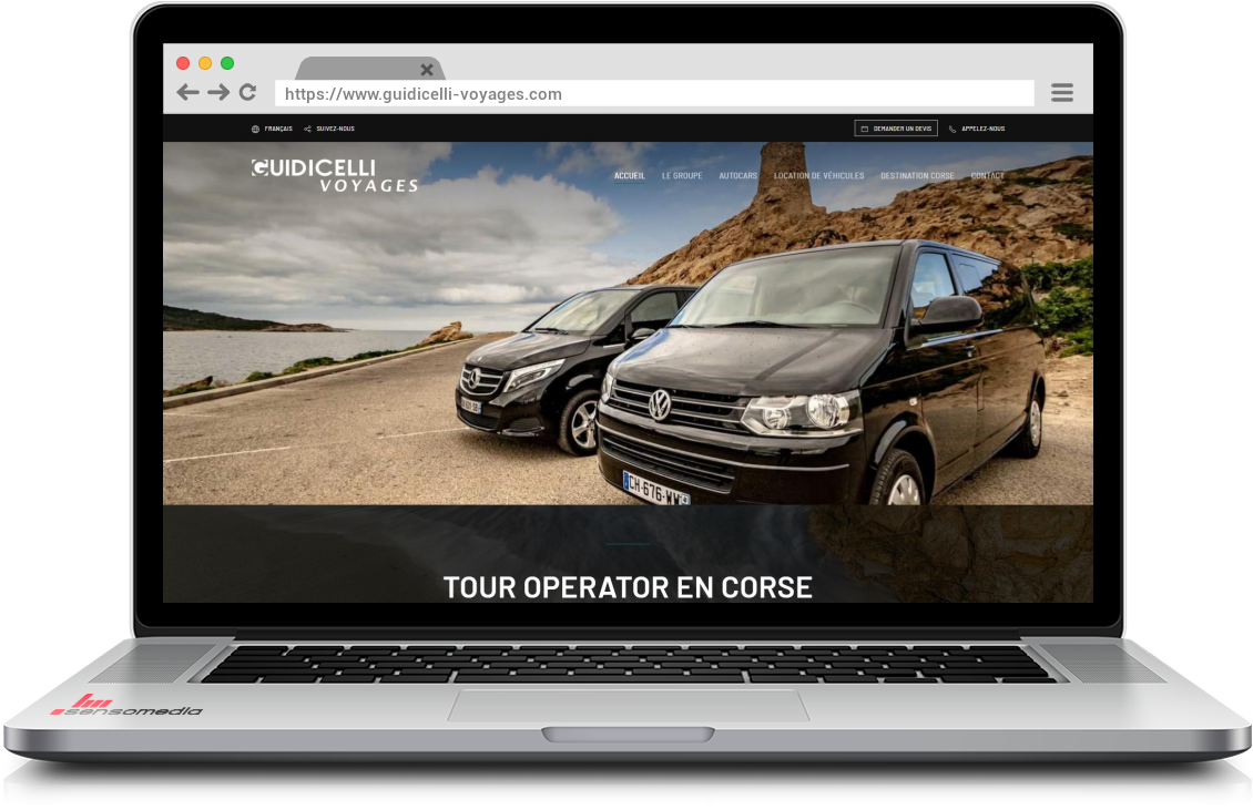 Site web officiel Tour Operator - Transporteur - Autocariste