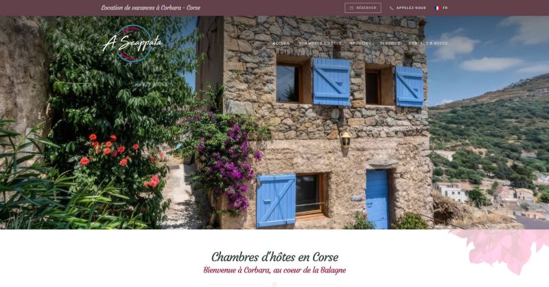 Chambres d'hôtes en Corse, Balagne