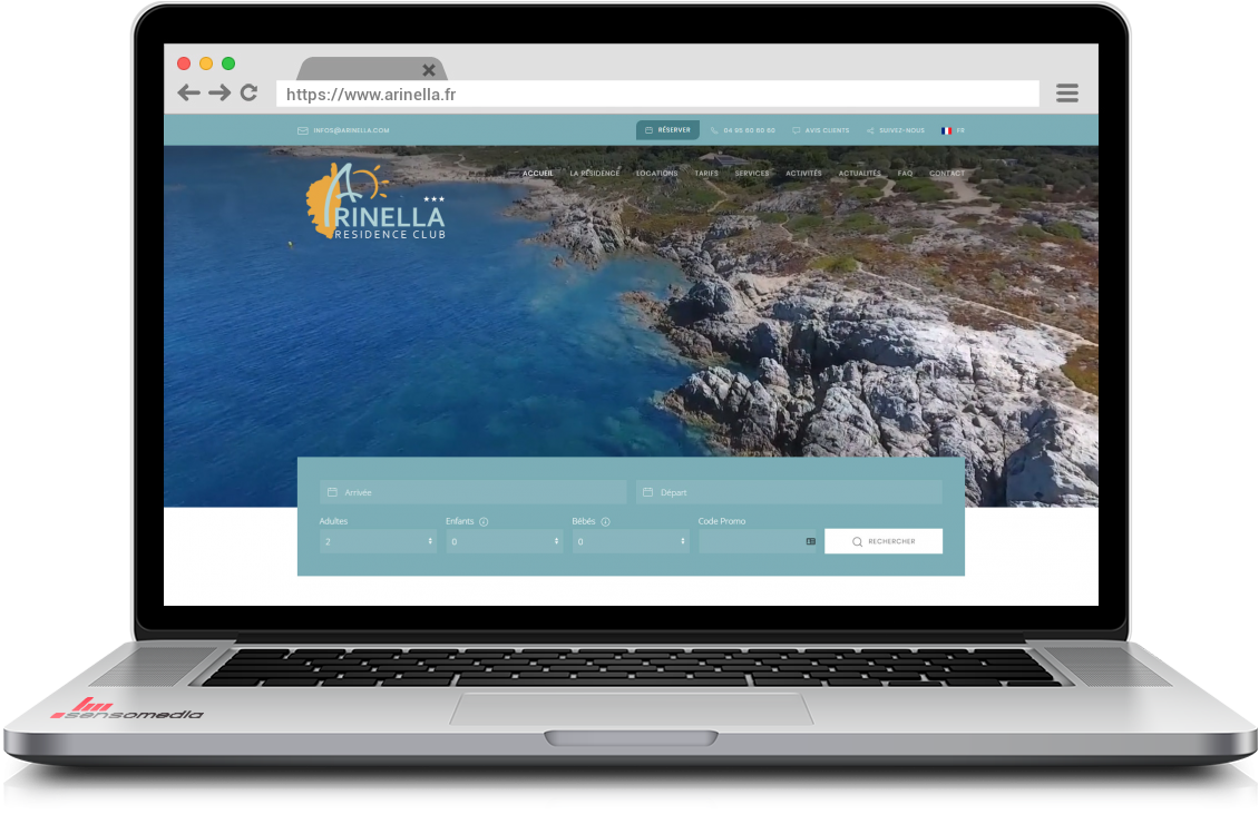 Site web officiel Résidence de tourisme à Lumio, Corse