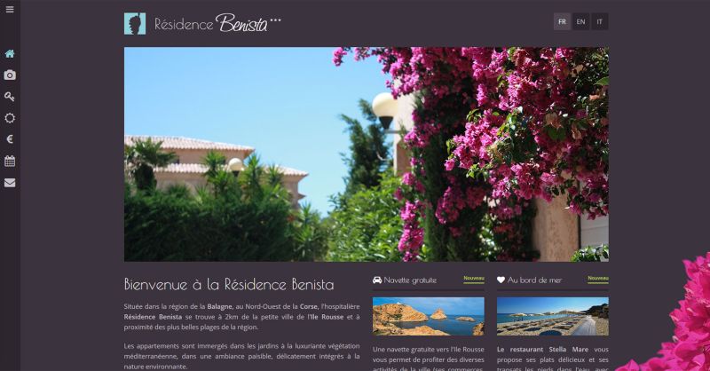 Résidence de Tourisme à l'Ile Rousse, Corse